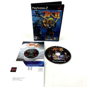 Jak II (Sony PlayStation 2, 2003) PS2 Black Label‎ - Complete W/ Manual CIB